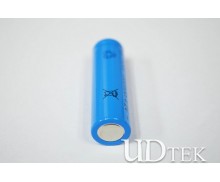 14500 battery sharp head blue color Rechargeable  Lithium  battery UD09111